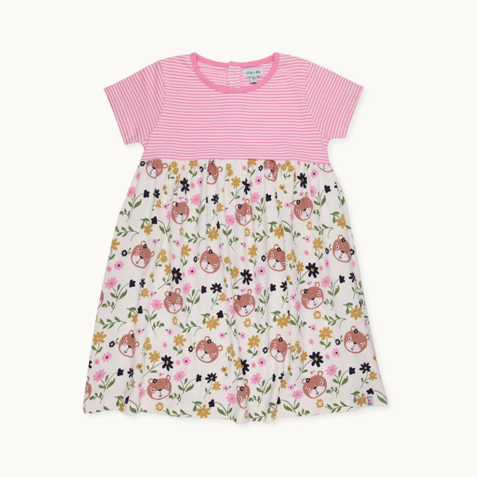 Multicoloured Lilly And Sid Print Dress
