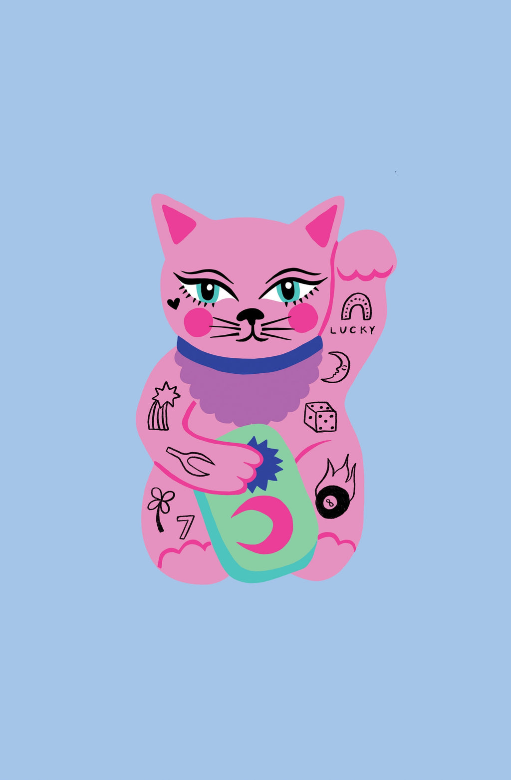 Amy Hastings Lucky Cat Reusable Bag