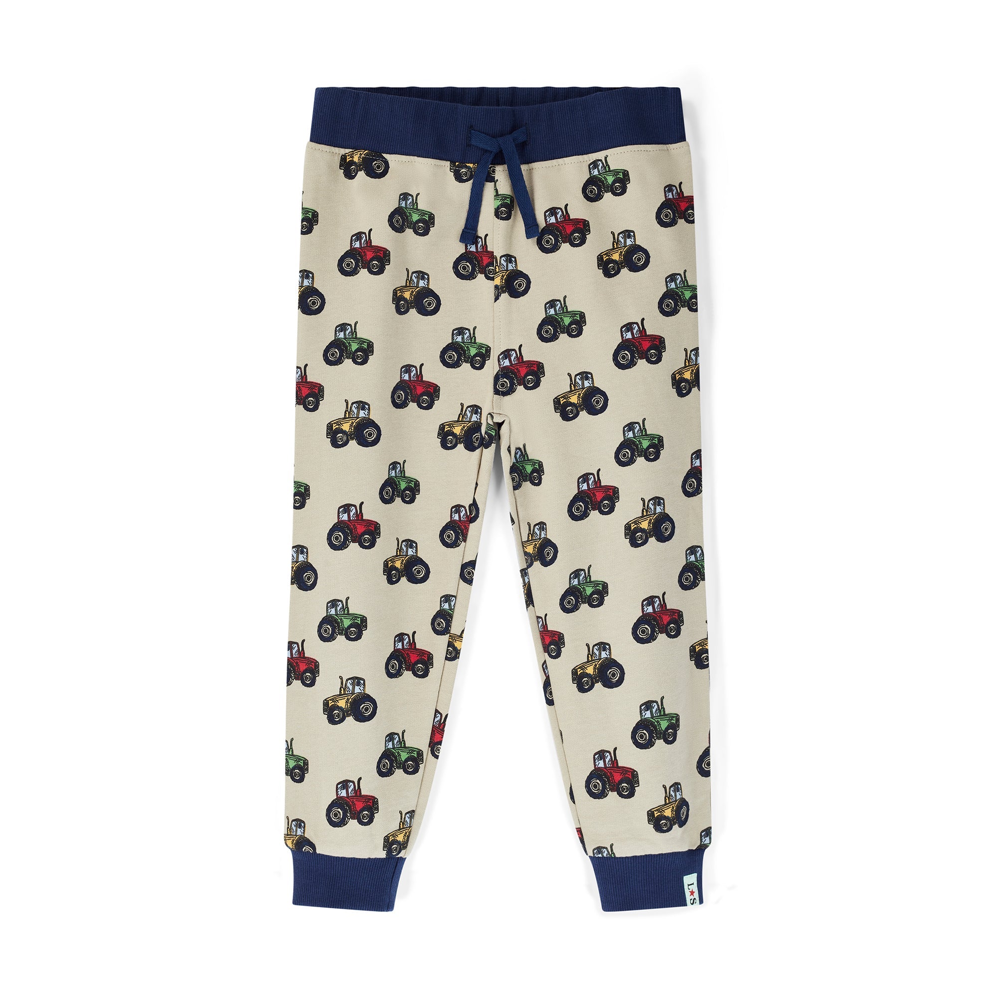 Stone Tractor Print Joggers