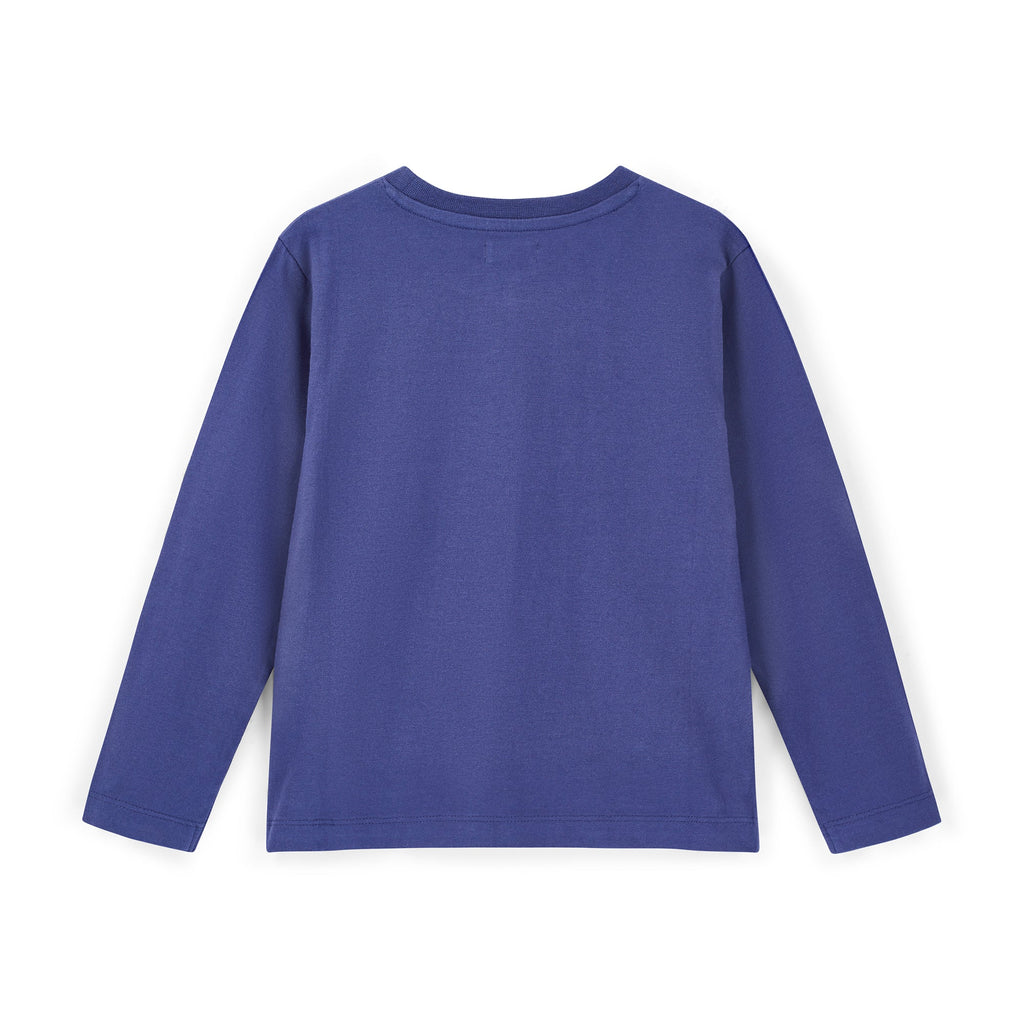 White Dinosaur Applique Top