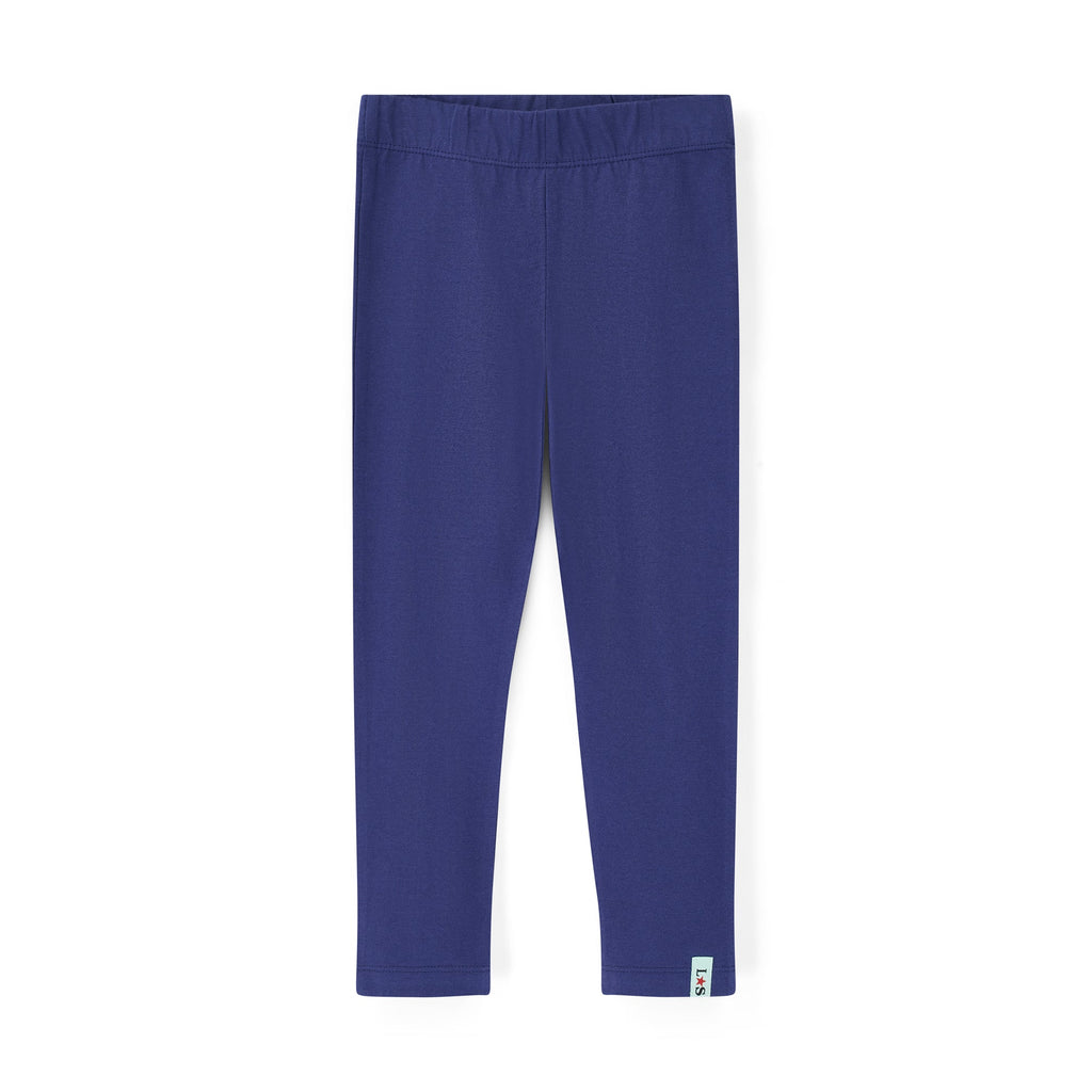 Navy Plain Leggings