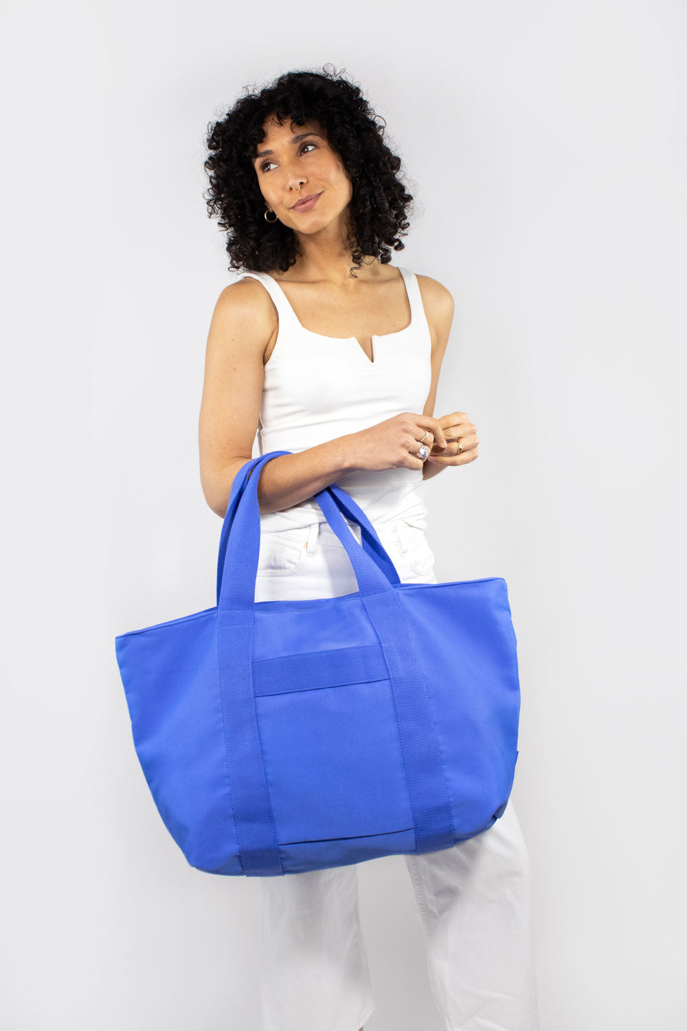 Carryall Tote Blue Bag