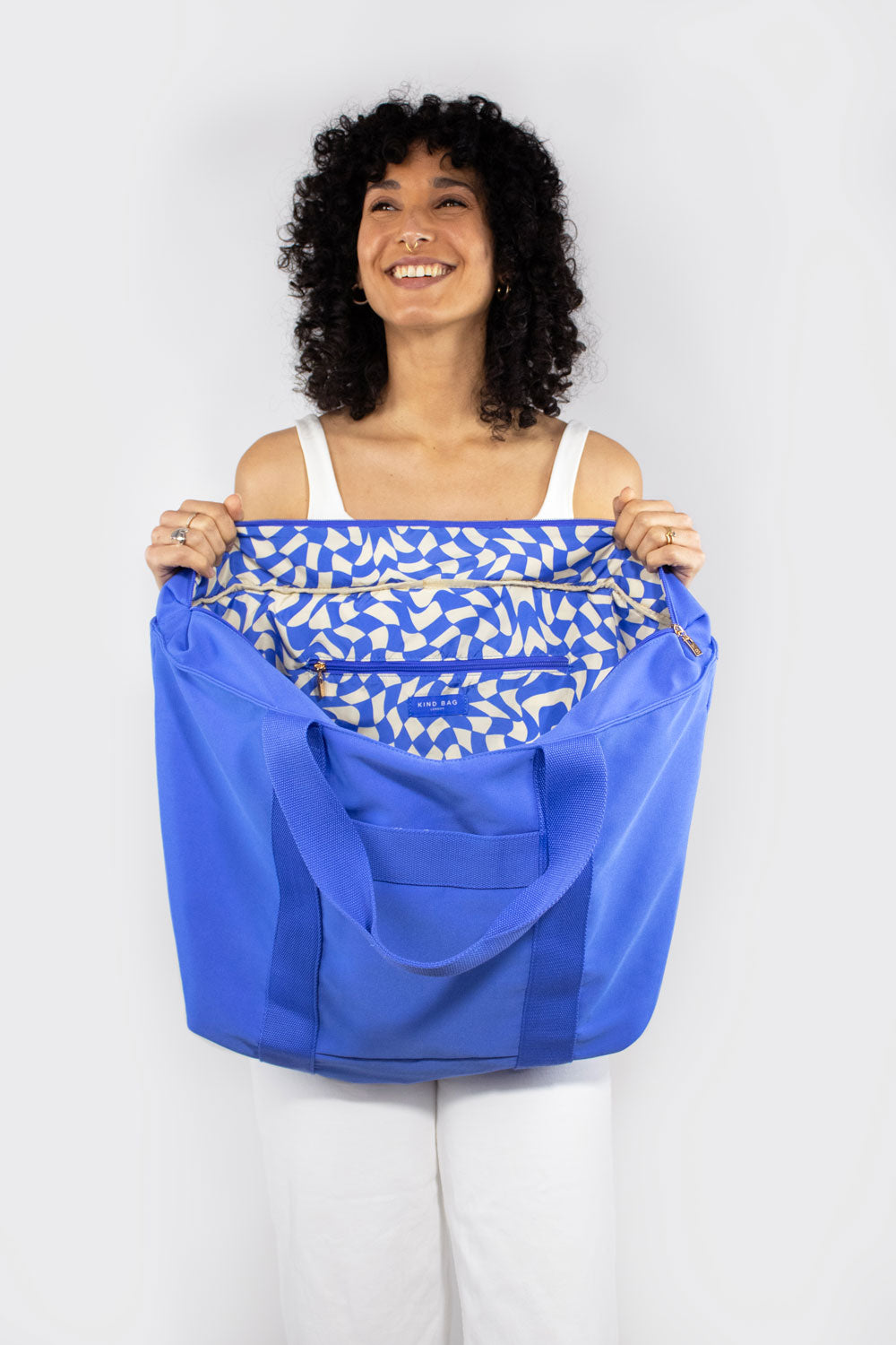 Carryall Tote Blue Bag