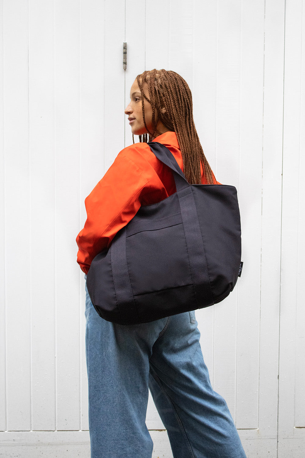 Carryall Tote Black Bag