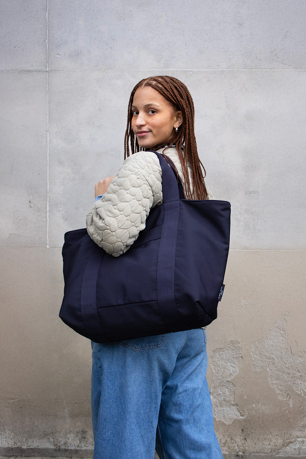 Carryall Tote Black Bag