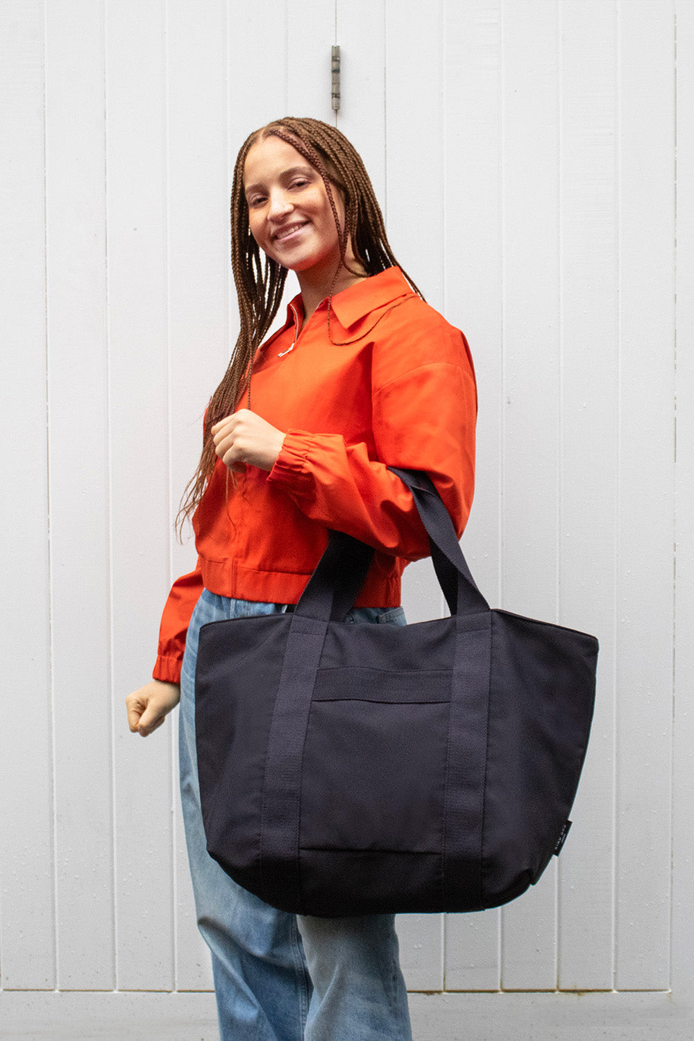 Carryall Tote Black Bag