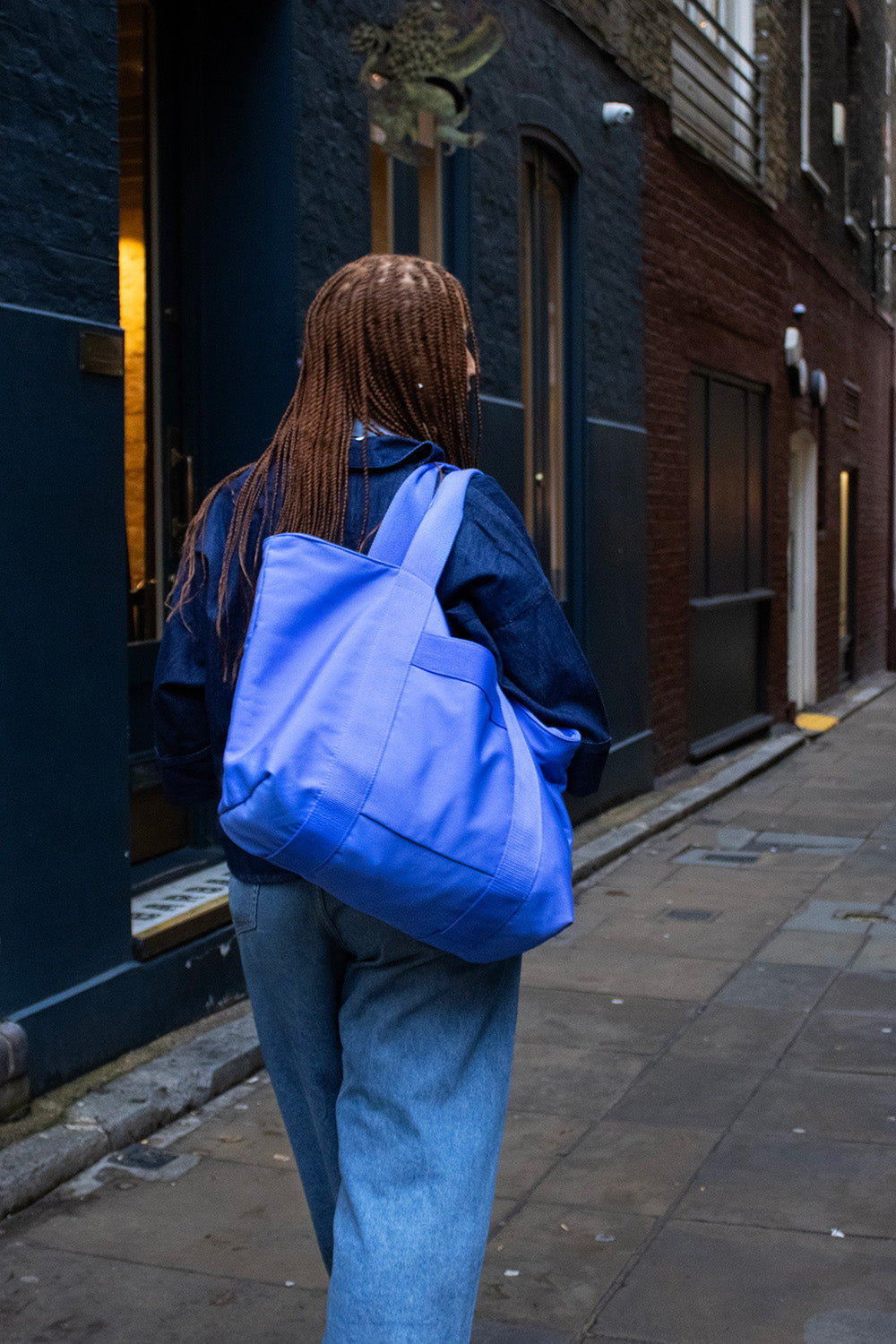 Carryall Tote Blue Bag