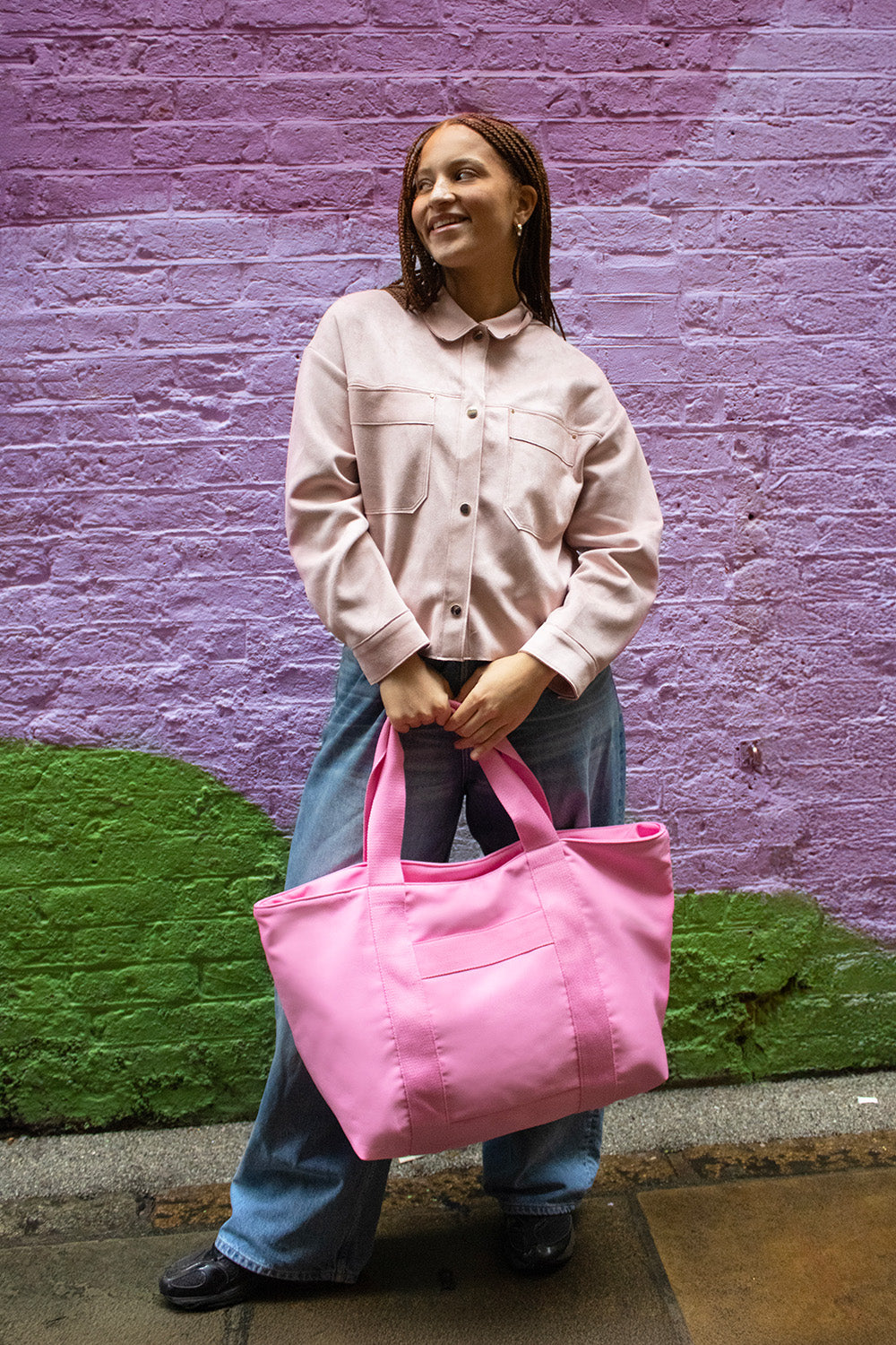 Carryall Tote Pink Bag