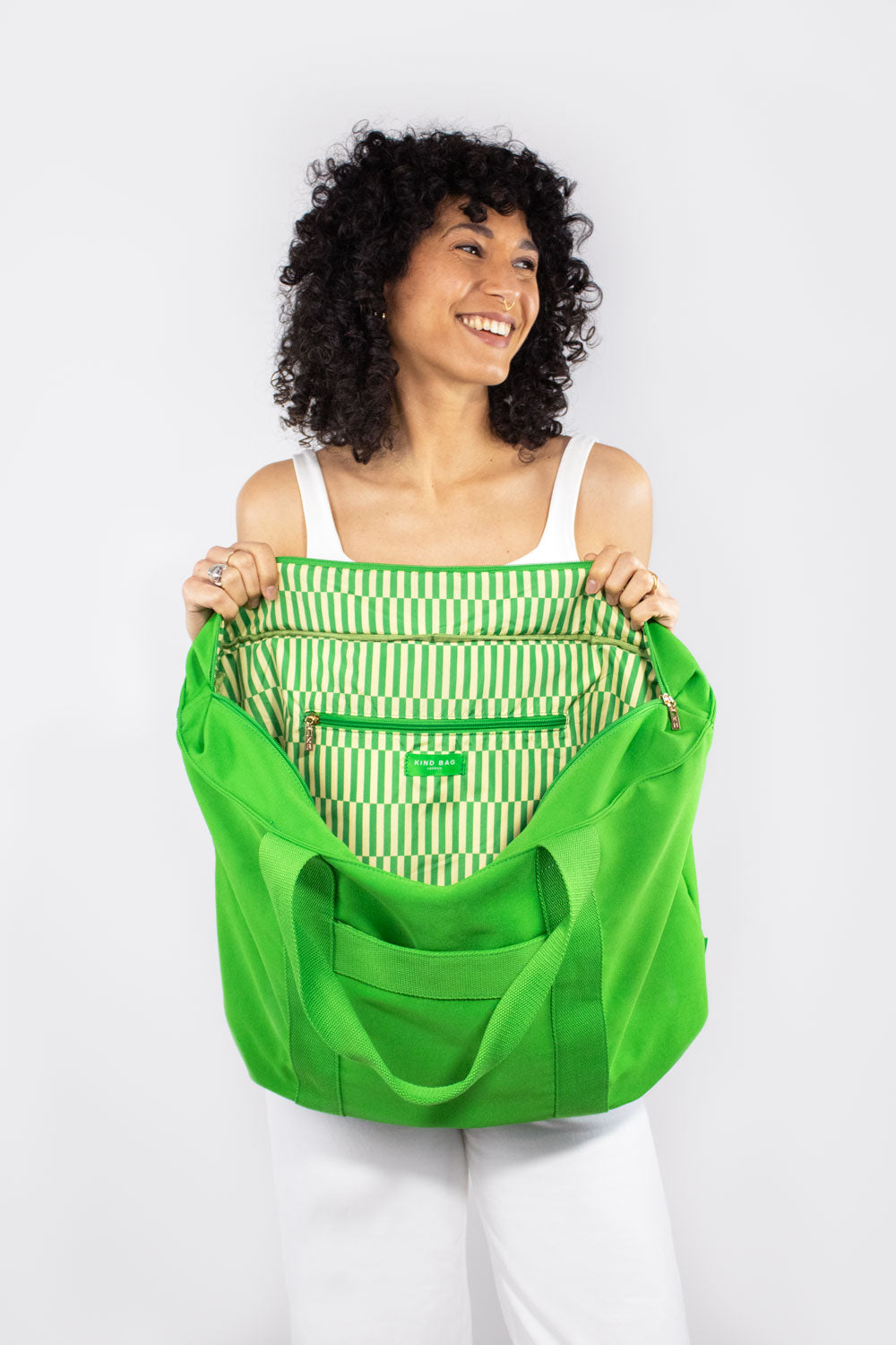Carryall Tote Green Bag