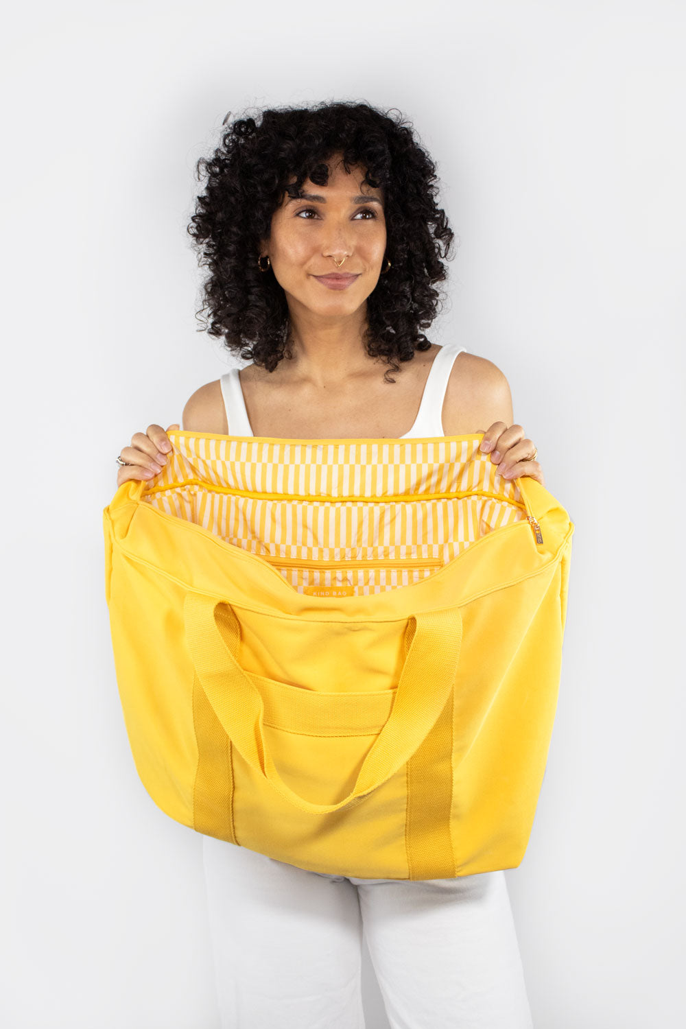 Carryall Tote Yellow Bag