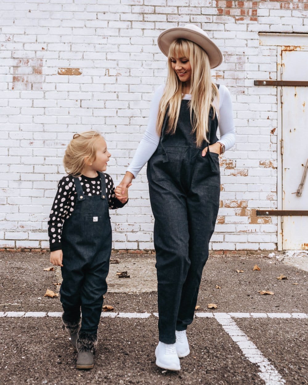 Lila Denim Dungarees