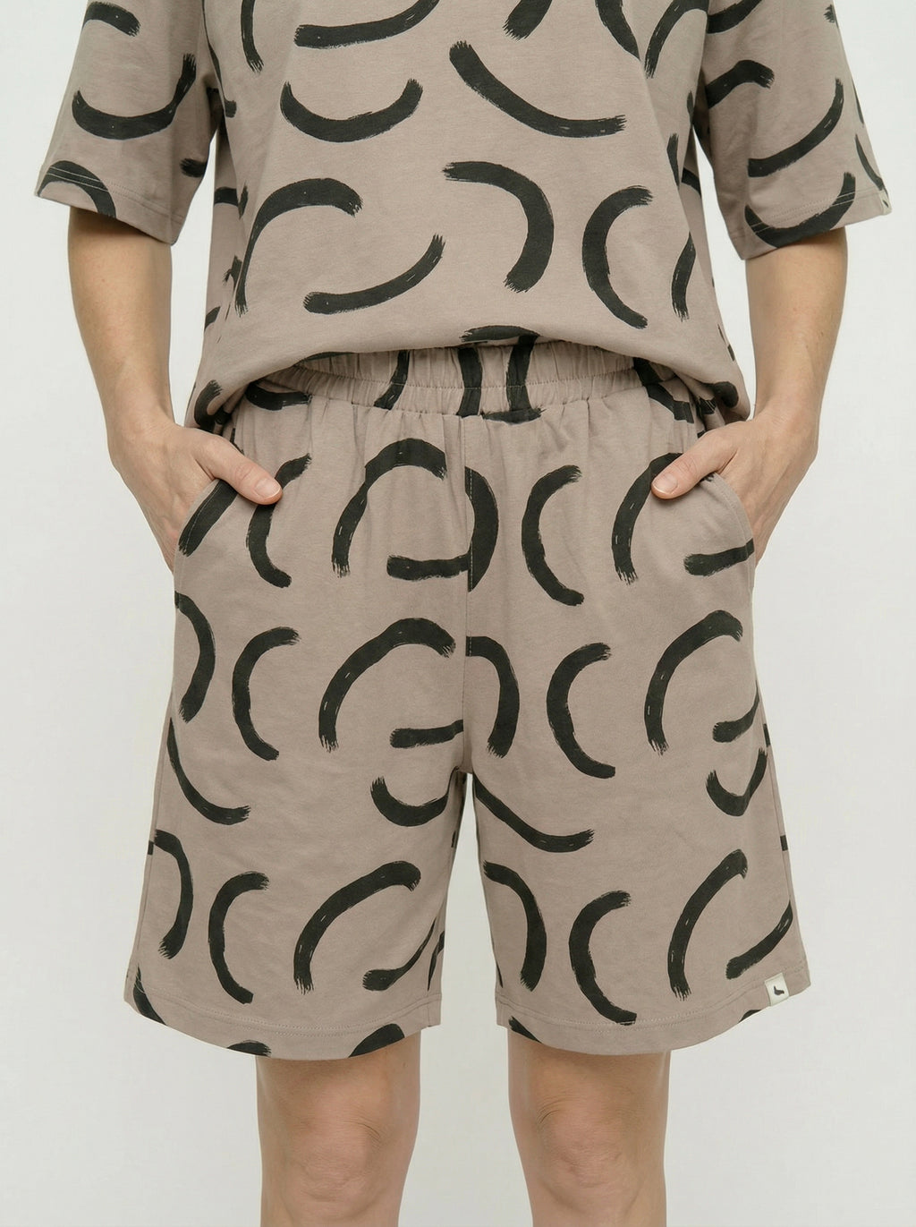 Audrey Stone Cove Print Shorts