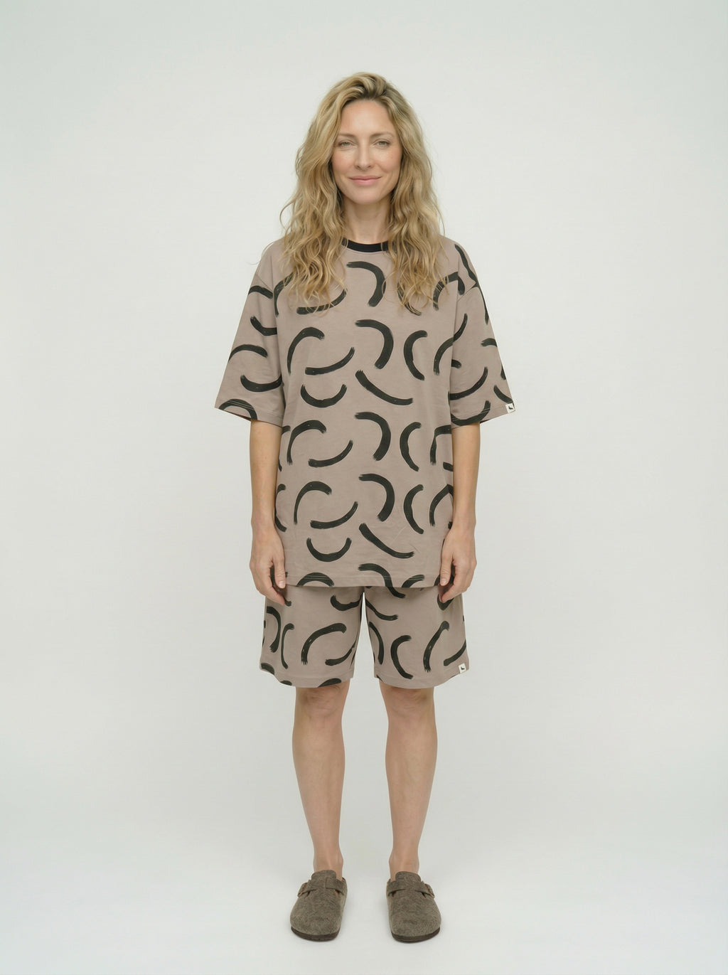 Audrey Stone Cove Print Shorts