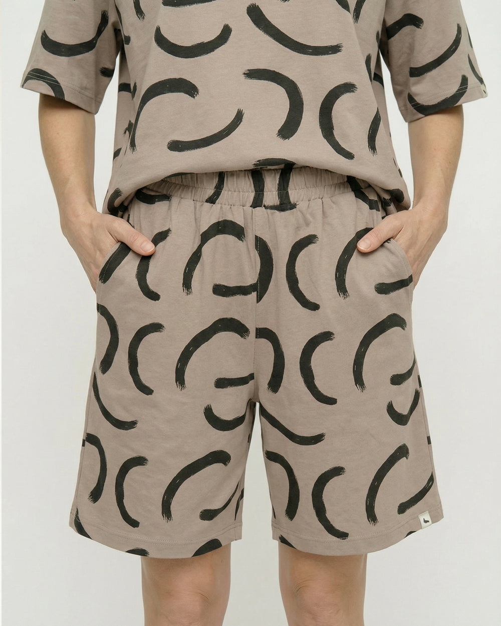 Audrey Stone Cove Print Shorts