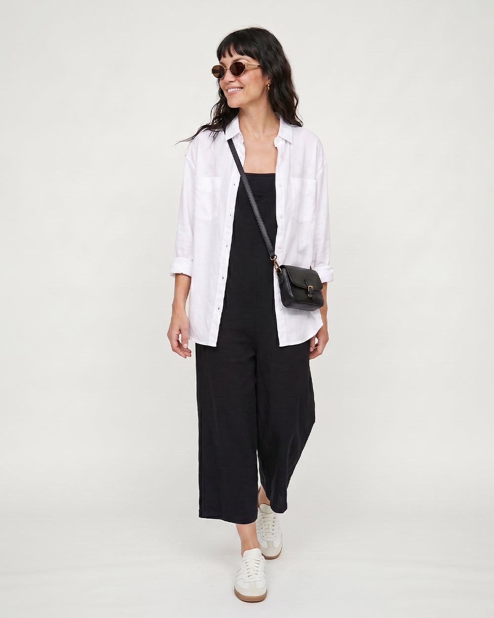 Grace Black Wide Leg Jumpsuit