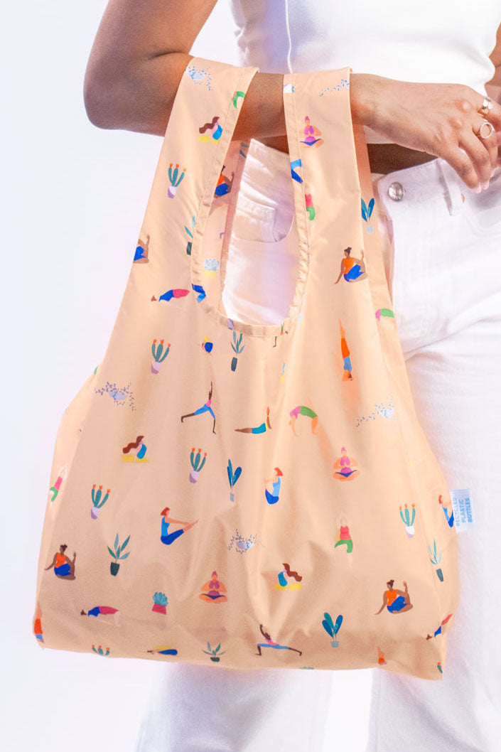 Medium Yoga Girls Reusable Bag