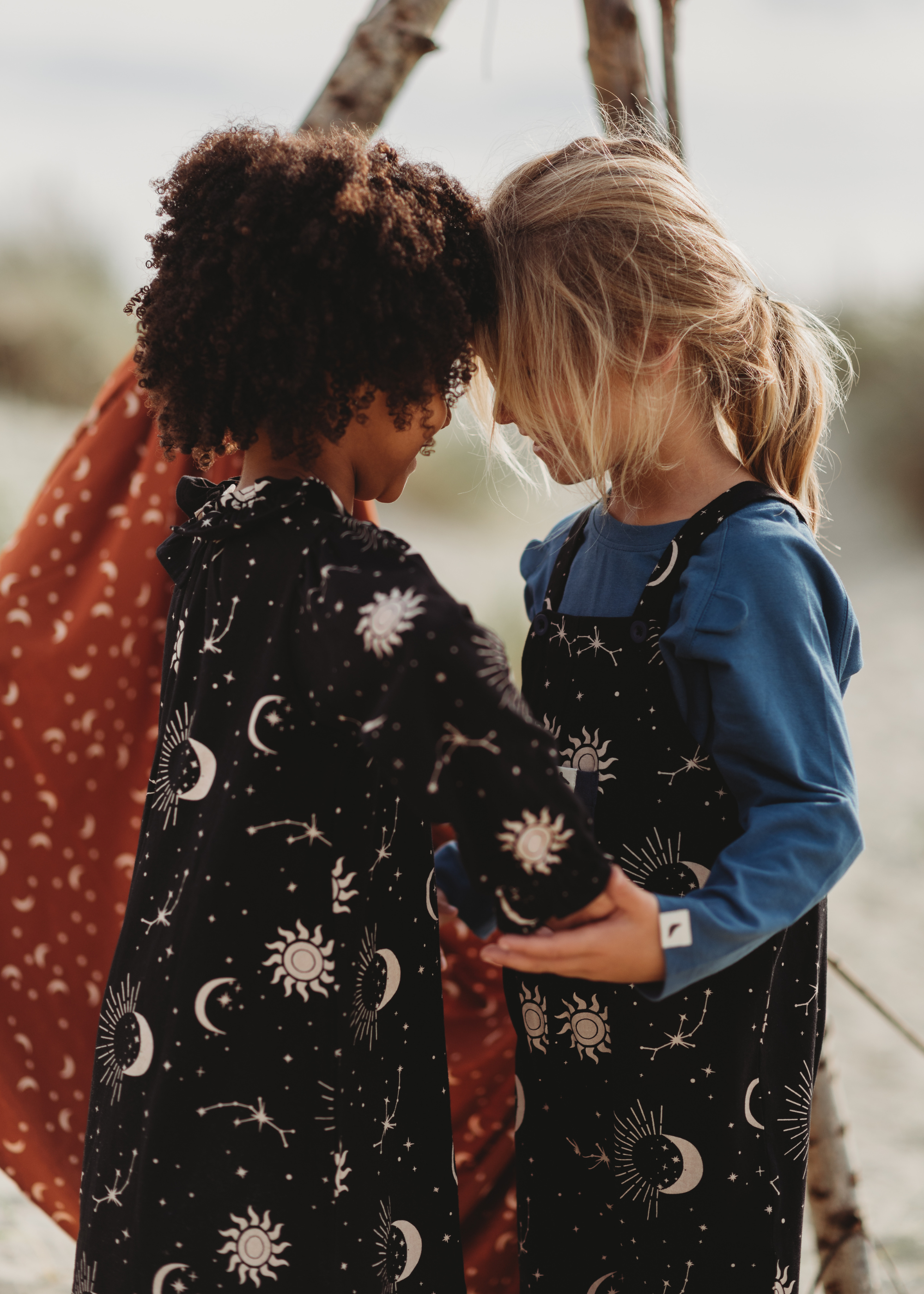 Kids Astrology Print Clothing Mobile Banner