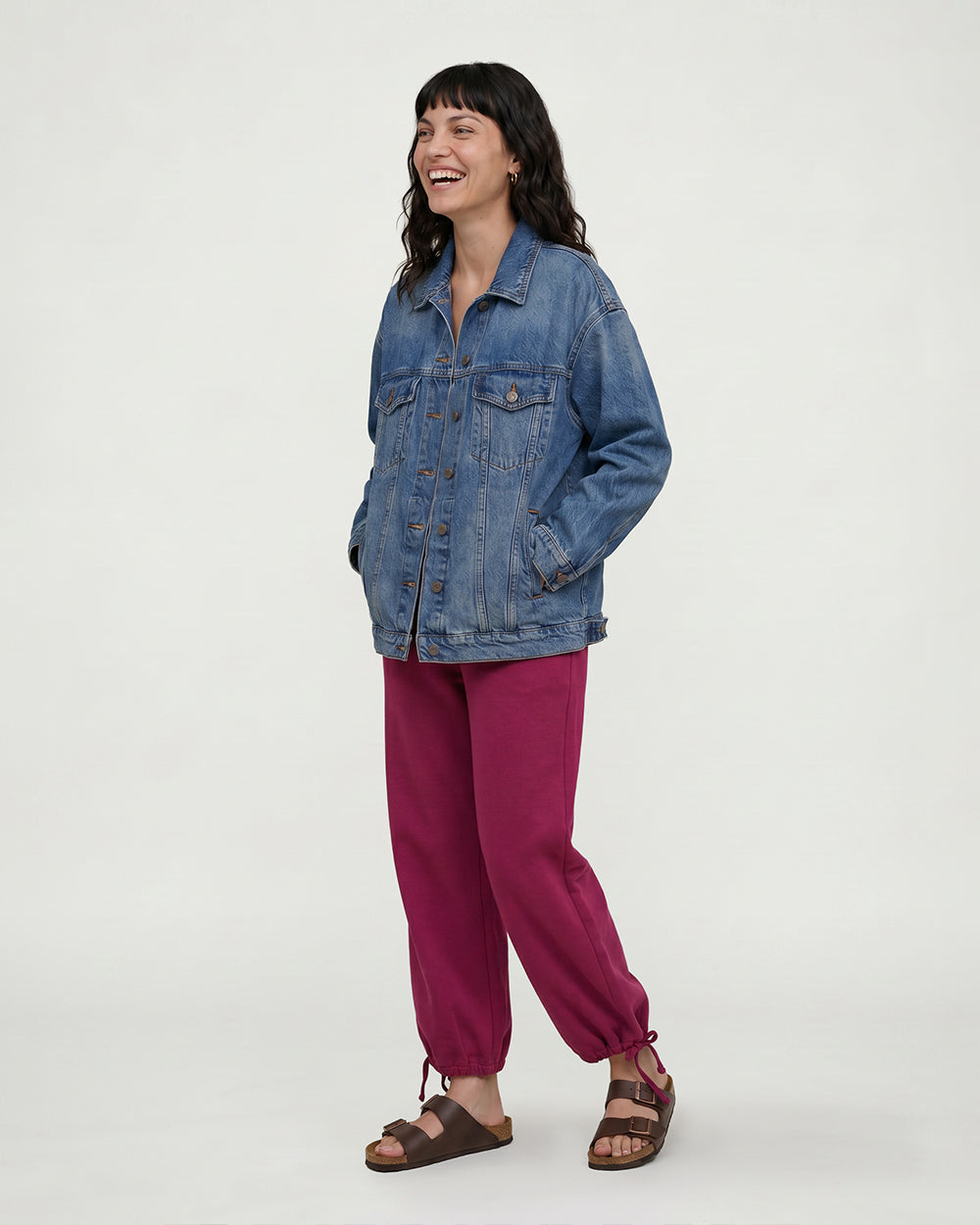 PREORDER Kit Burgandy Lightweight Jersey Trouser