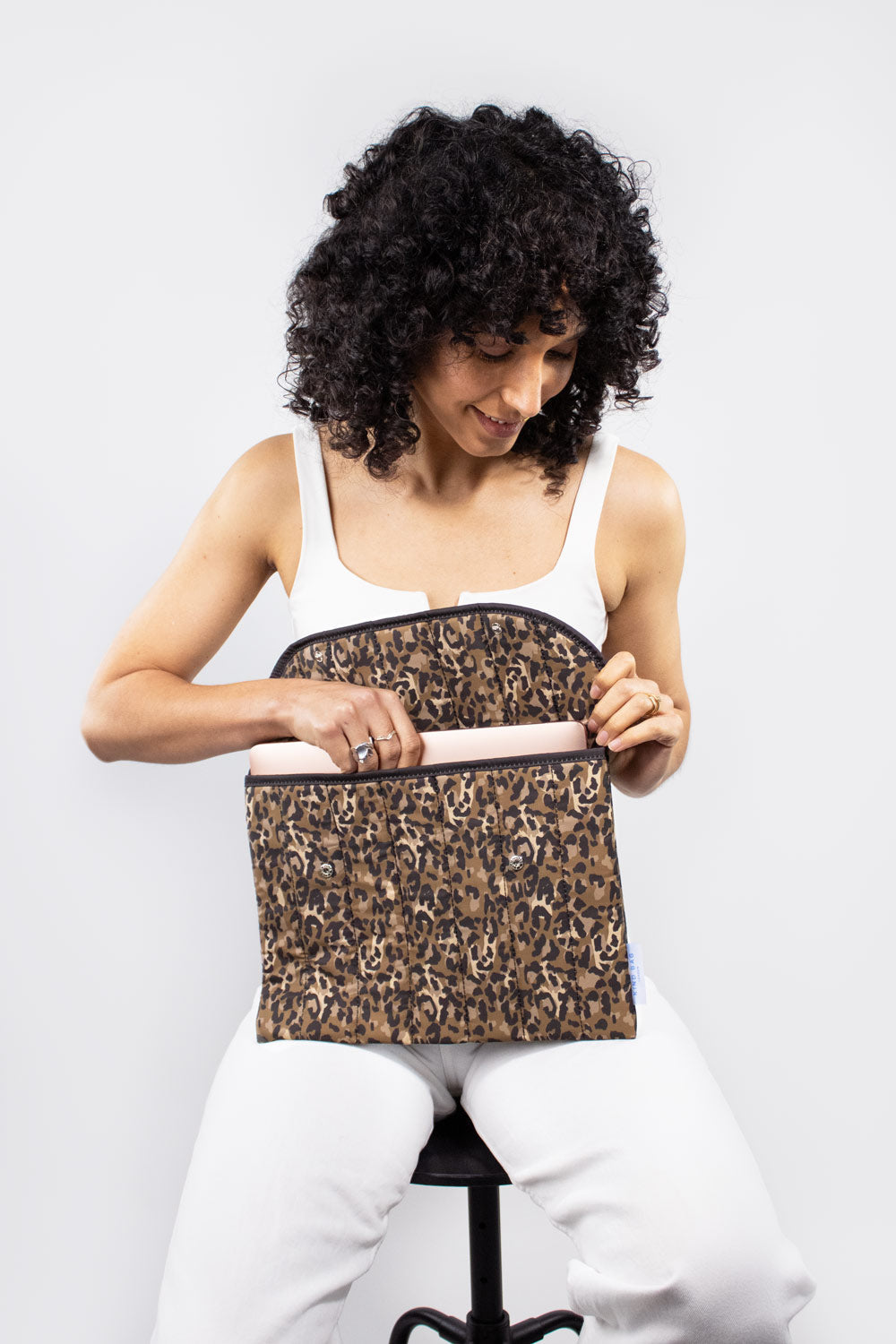 13 Inch Leopard print Laptop Sleeve