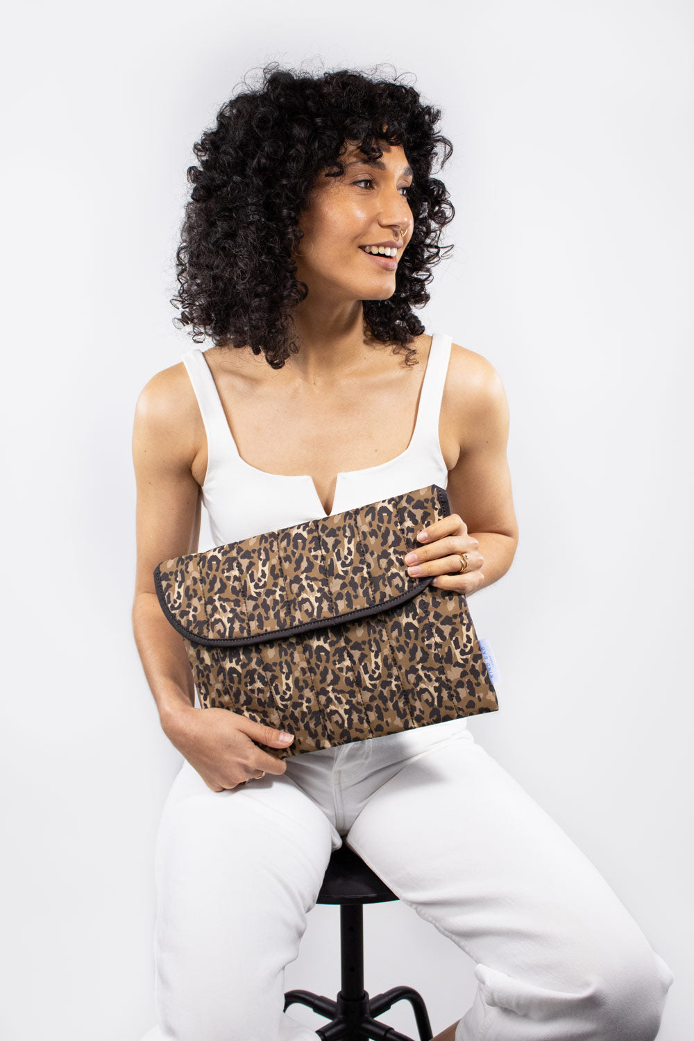 13 Inch Leopard print Laptop Sleeve