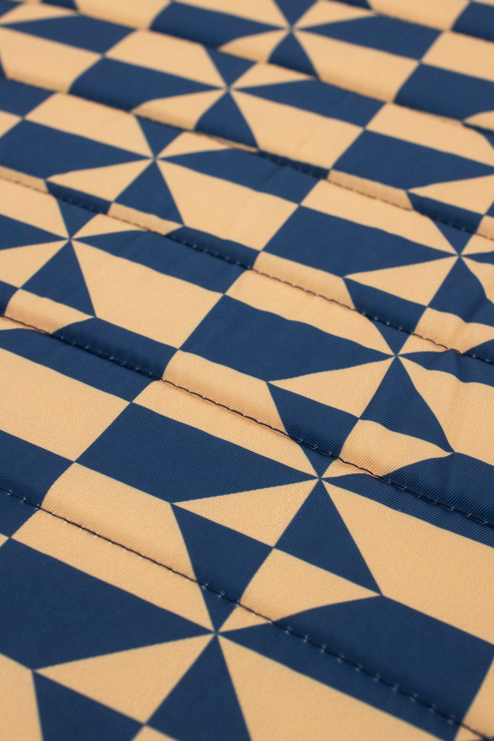 16 Inch Navy & Brown Laptop Sleeve