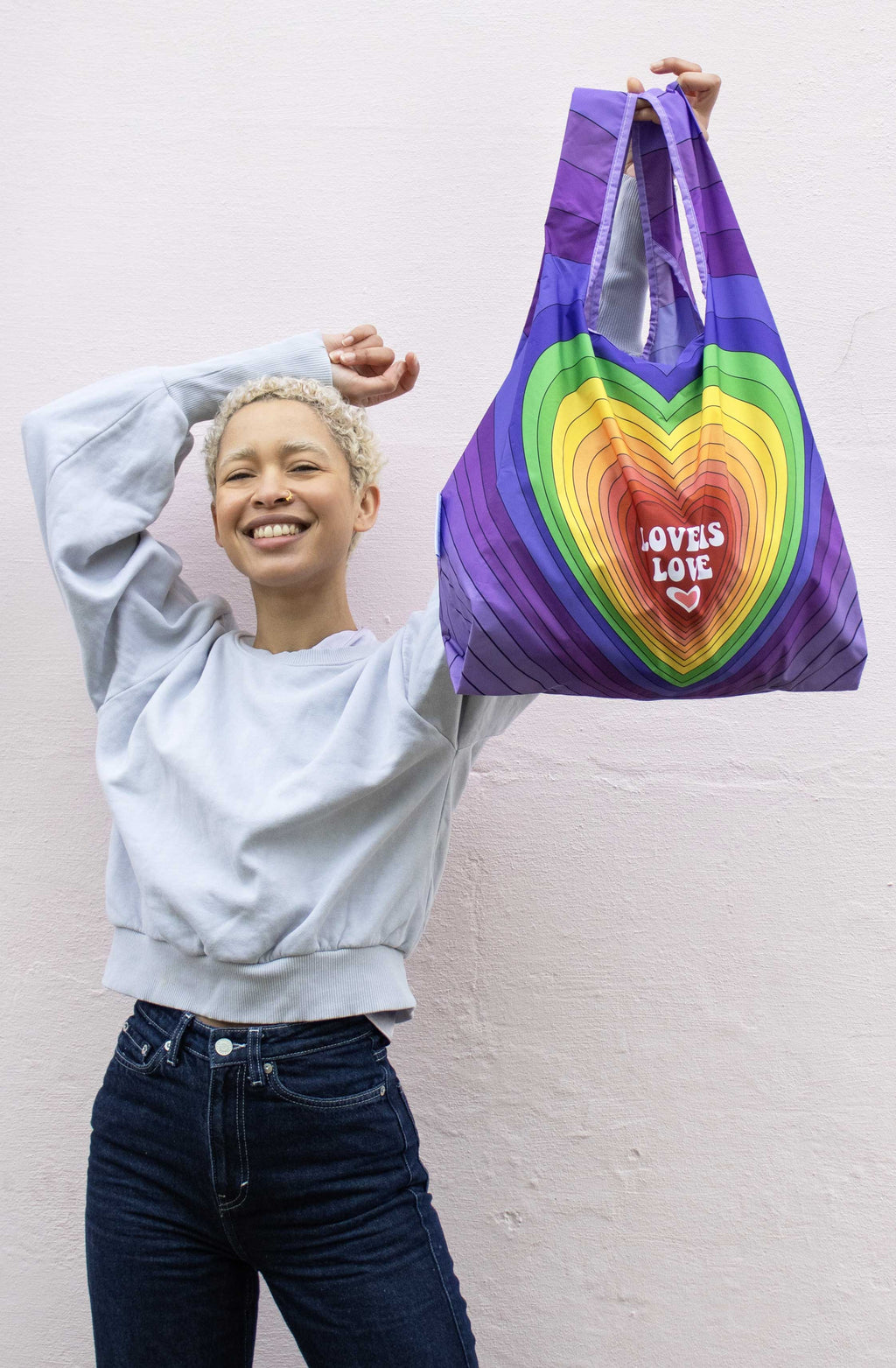 Medium Love is Love Reusable Bag