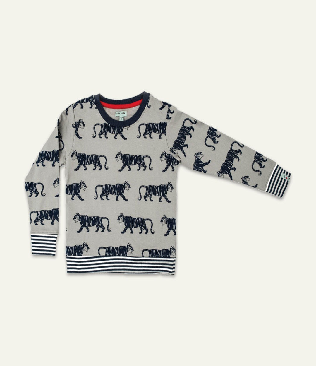 Multicoloured Tiger Print Sweatshirt