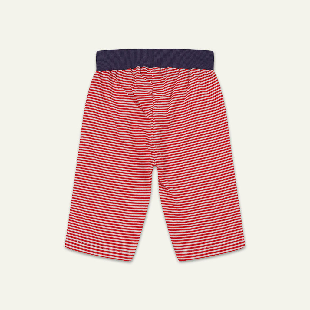 Multicoloured Anchor And Stripe Shorts - 2 Pack