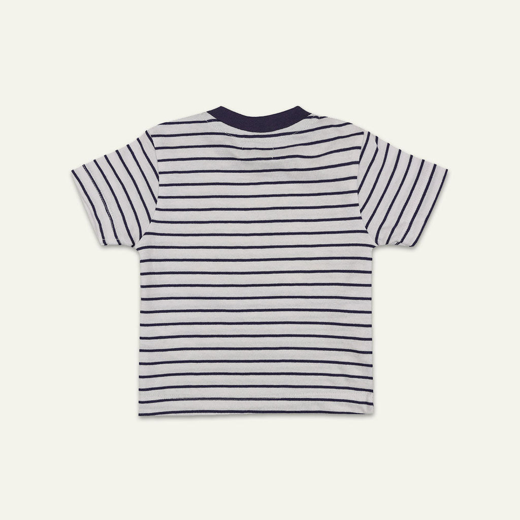 Multicoloured Car Applique T-shirt And Short Set