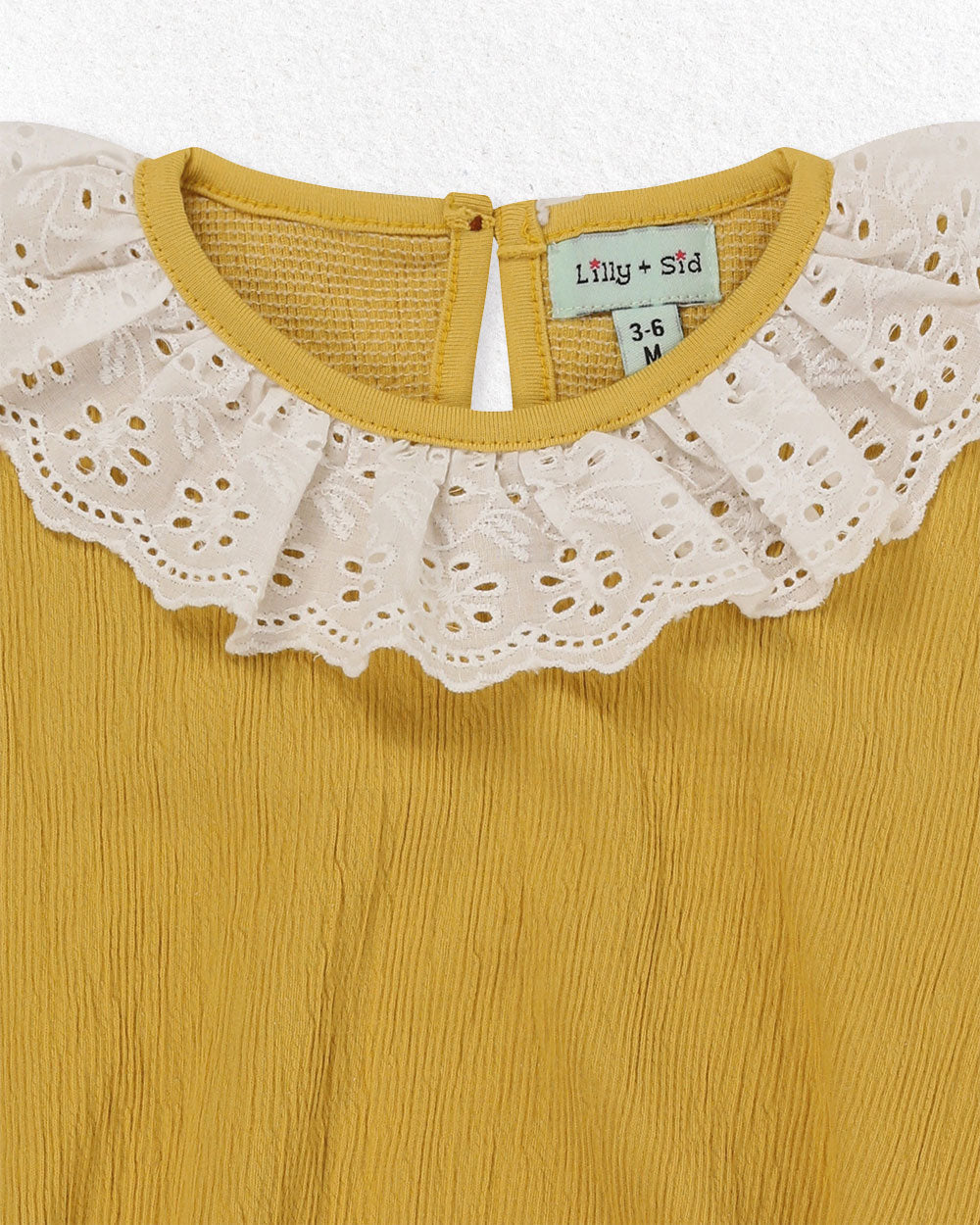 Yellow Plain Romper