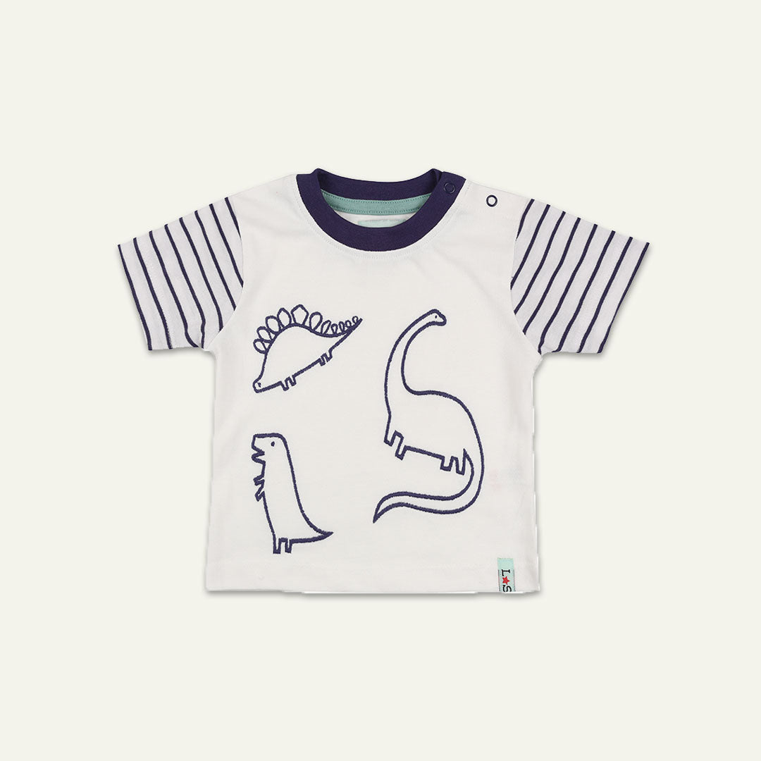Multicoloured Dinosaur Print T-shirt And Legging Set