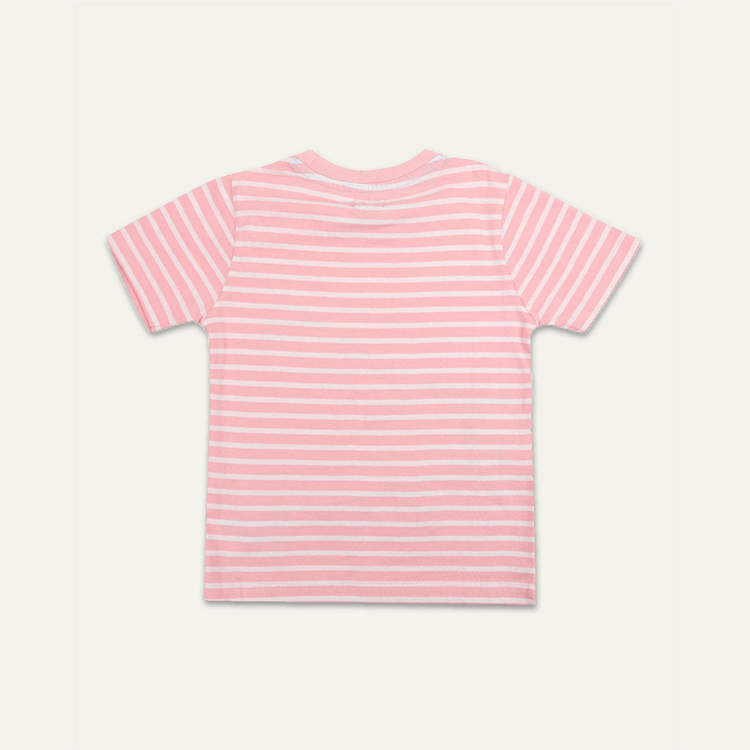 Pink Bunting Print T-Shirt