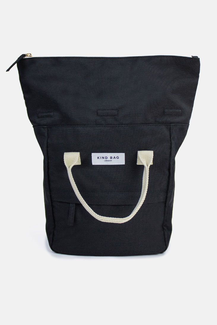 Hackney 2.0 Black Mini Backpack