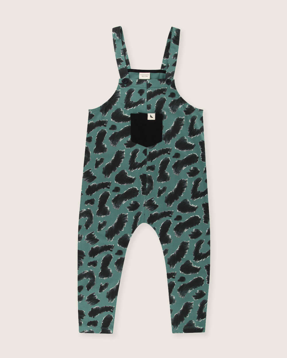 Animal Print Dungarees