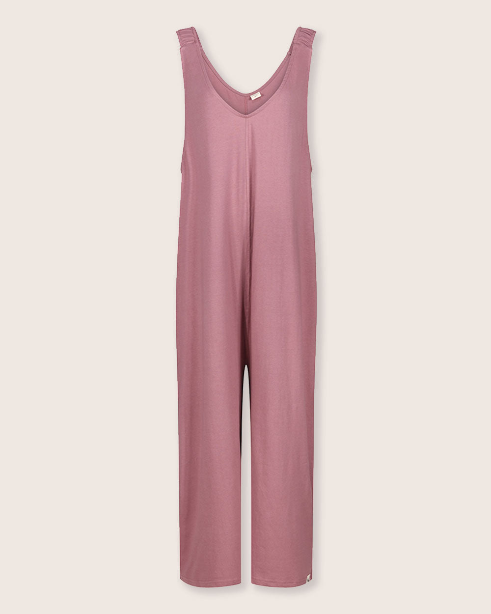 Organic cotton Grace Pink Wide Leg Jumpsuit - image 2