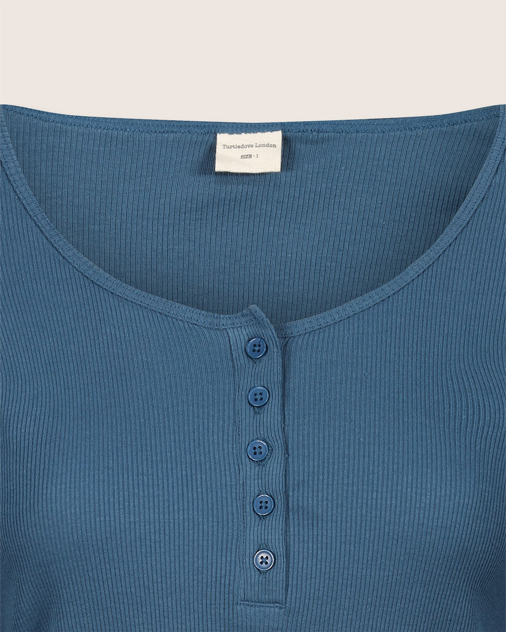 oragnic cotton Nora Blue Top - image 3