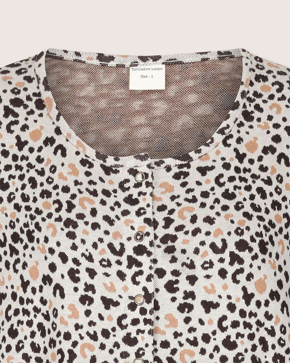 organic cotton Ada Multicolour Leopard Animal Print Mini Dress - image 4