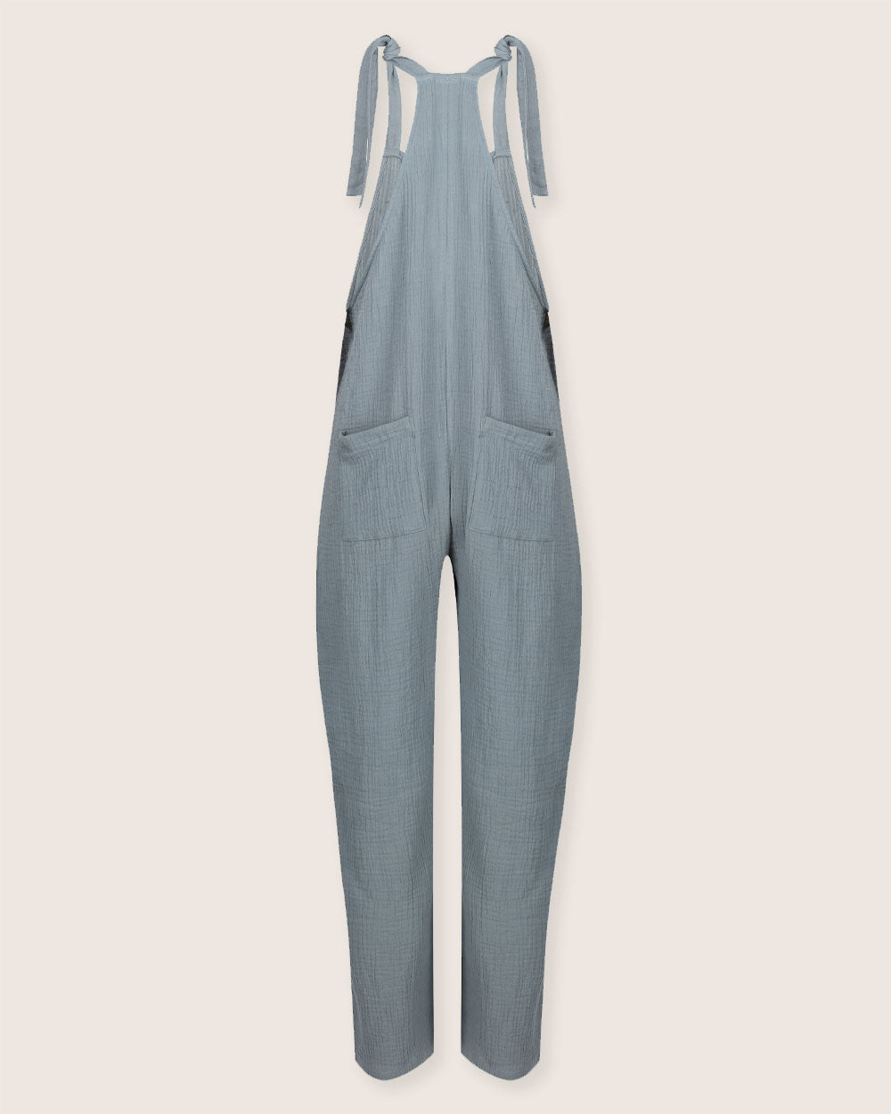 organic cotton Erin Sea Blue Dungarees - image 5