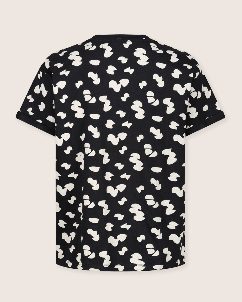 organic cotton Sam Black Popcorn Print T-Shirt - image 4