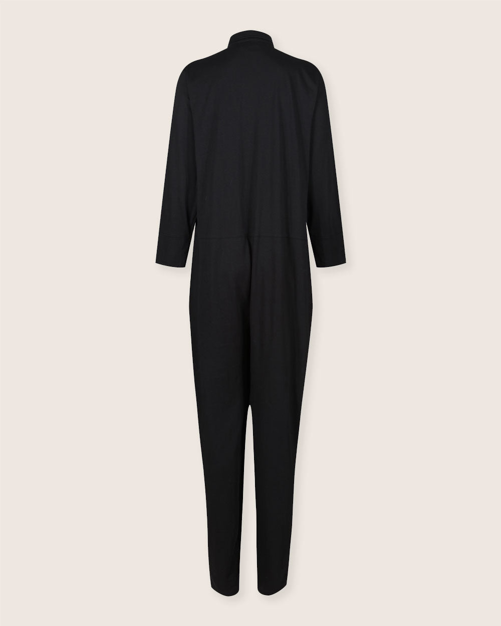 Shana Black Collared Jumpsuit- image 9