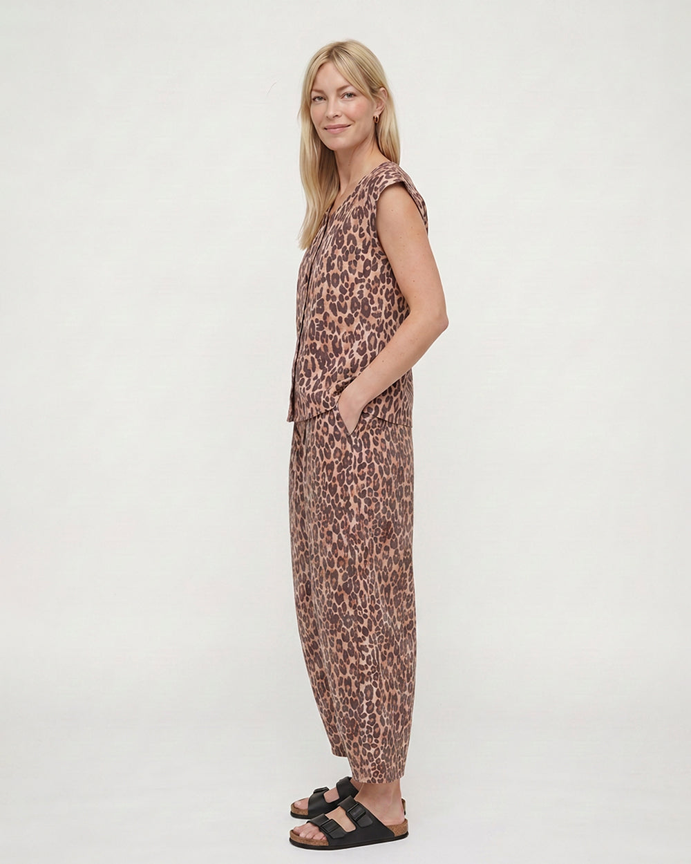 PREORDER Pip Neutral Leopard Top
