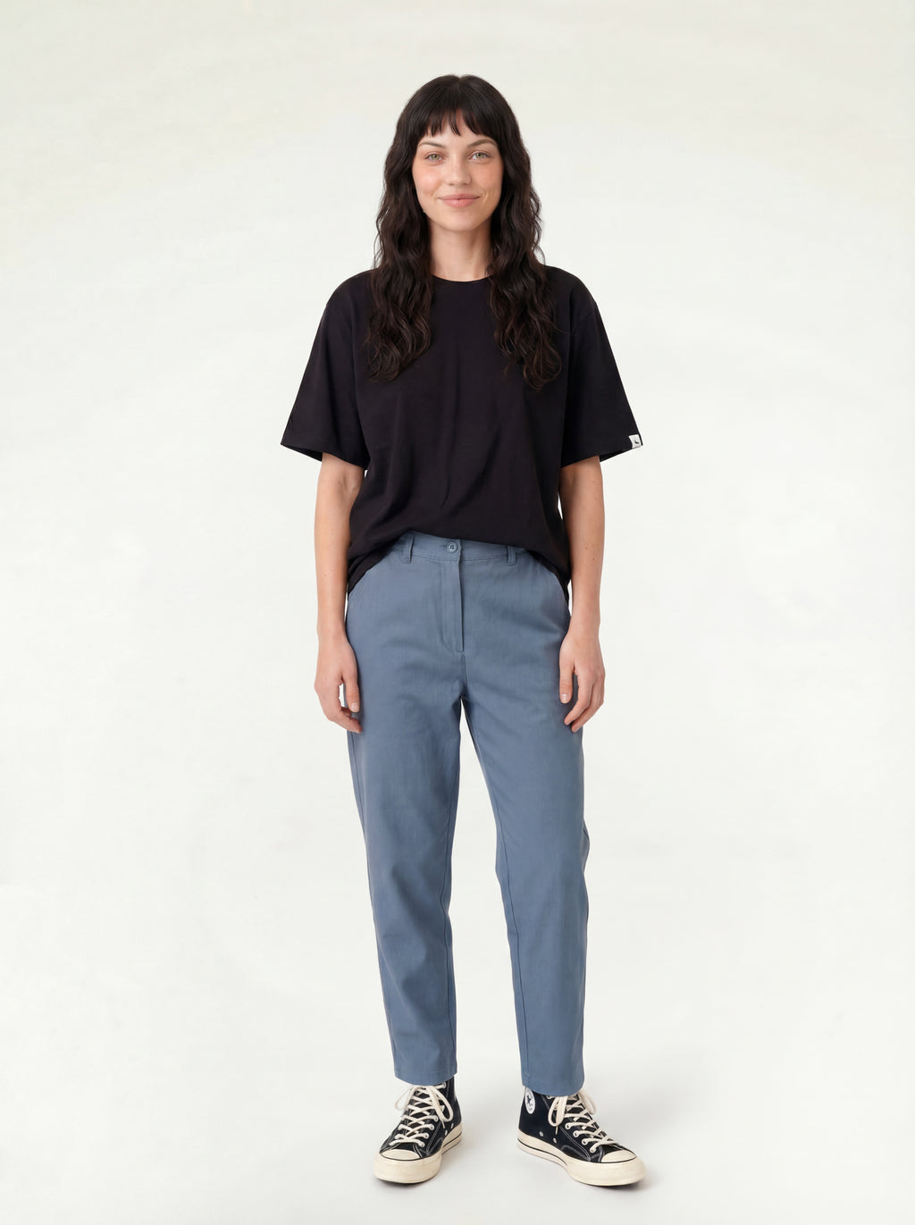 Elsie Black Oversized T-Shirt