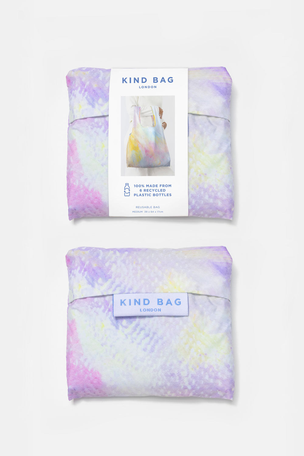 Medium Pastel Brush Reusable Bag