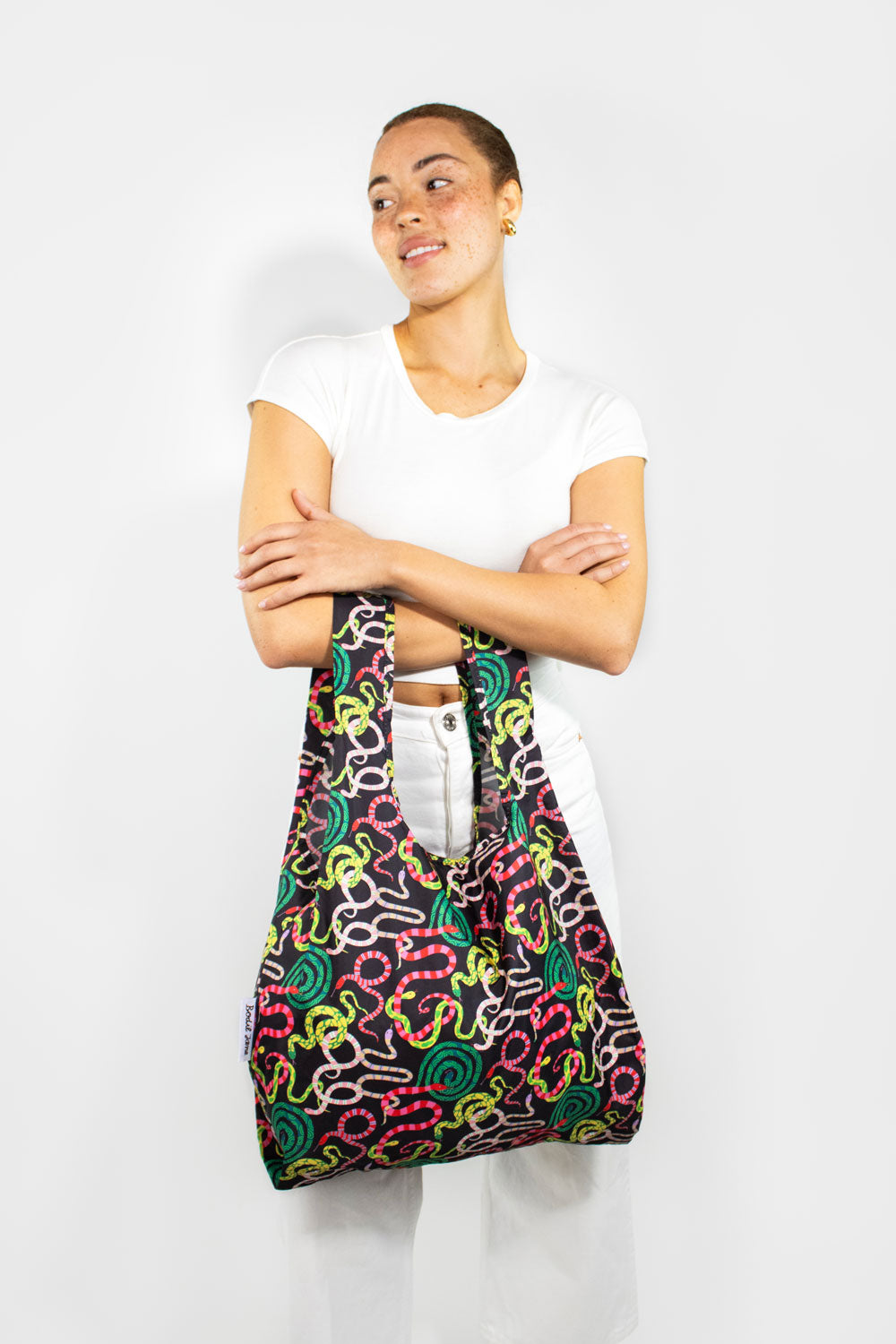 Bodil Jane Sizzling Snakes Reusable Bag