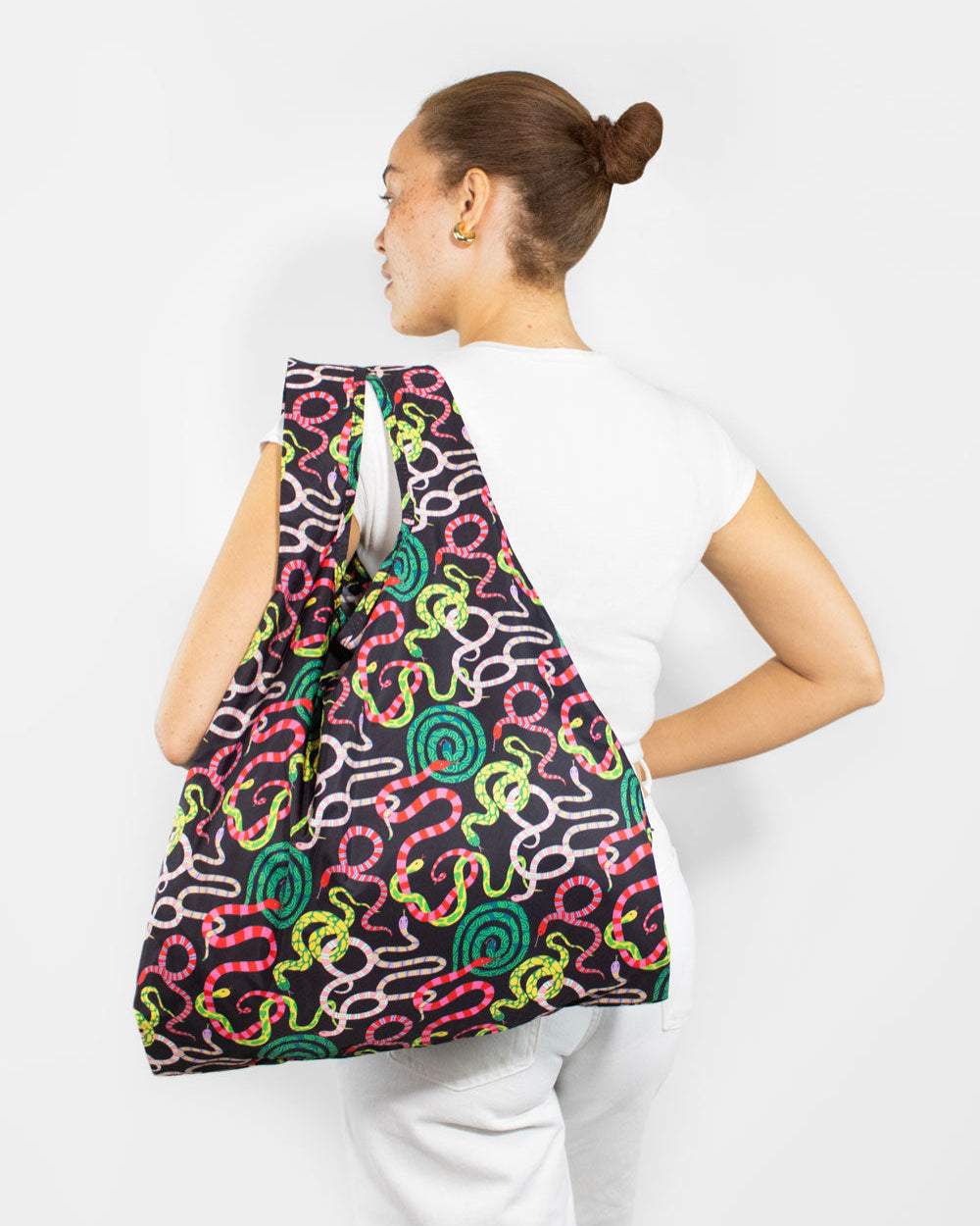 Bodil Jane Sizzling Snakes Reusable Bag
