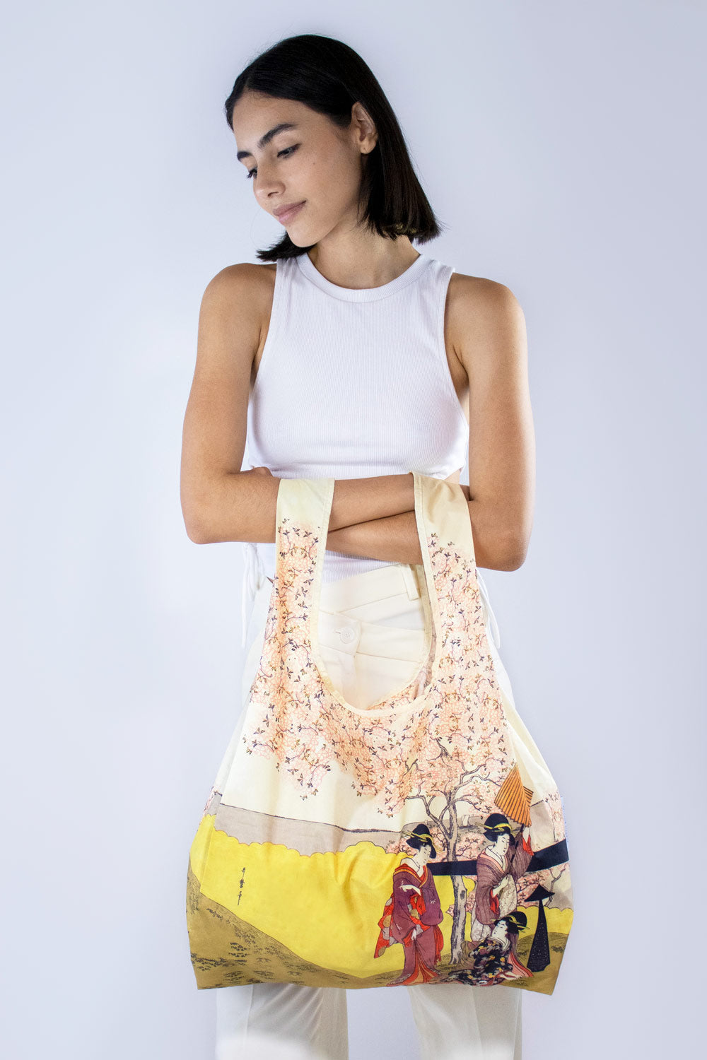 Museum Collection Kitagawa Gotenyama no Hanami Hidari Reusable Bag