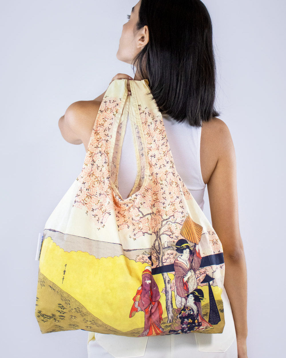 Museum Collection Kitagawa Gotenyama no Hanami Hidari Reusable Bag