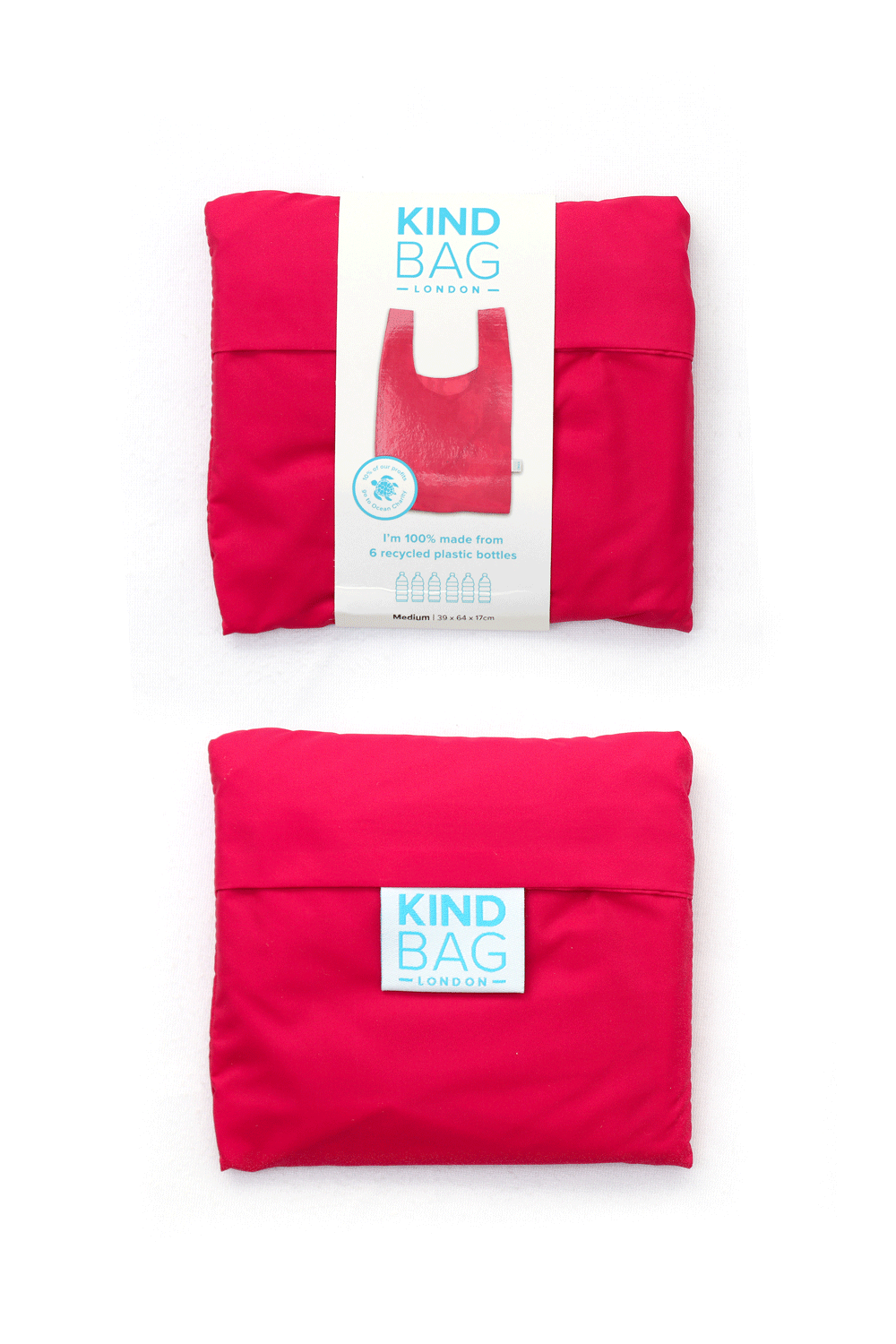 Medium Red Reusable Bag