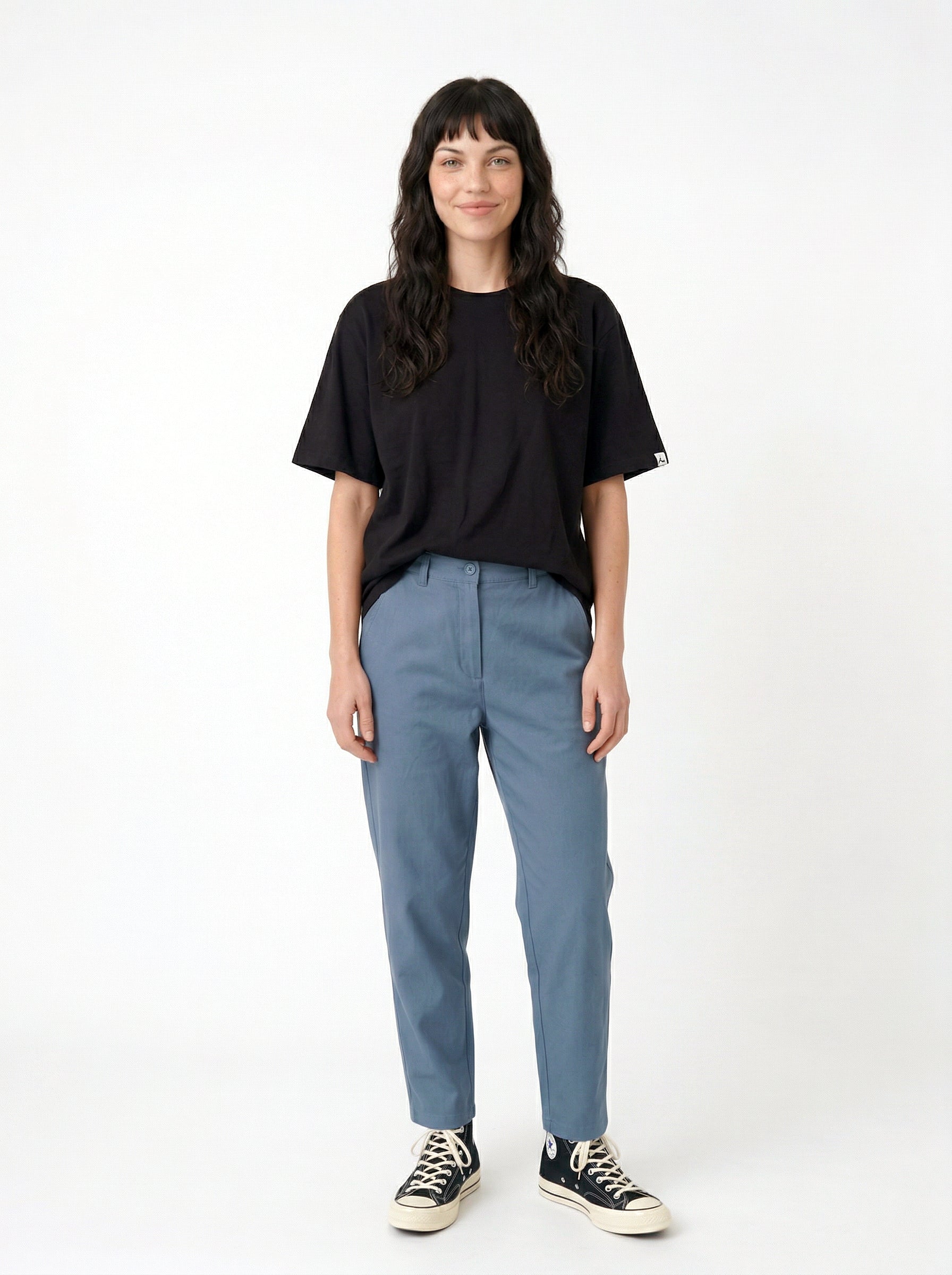 Elsie Black Oversized T-Shirt