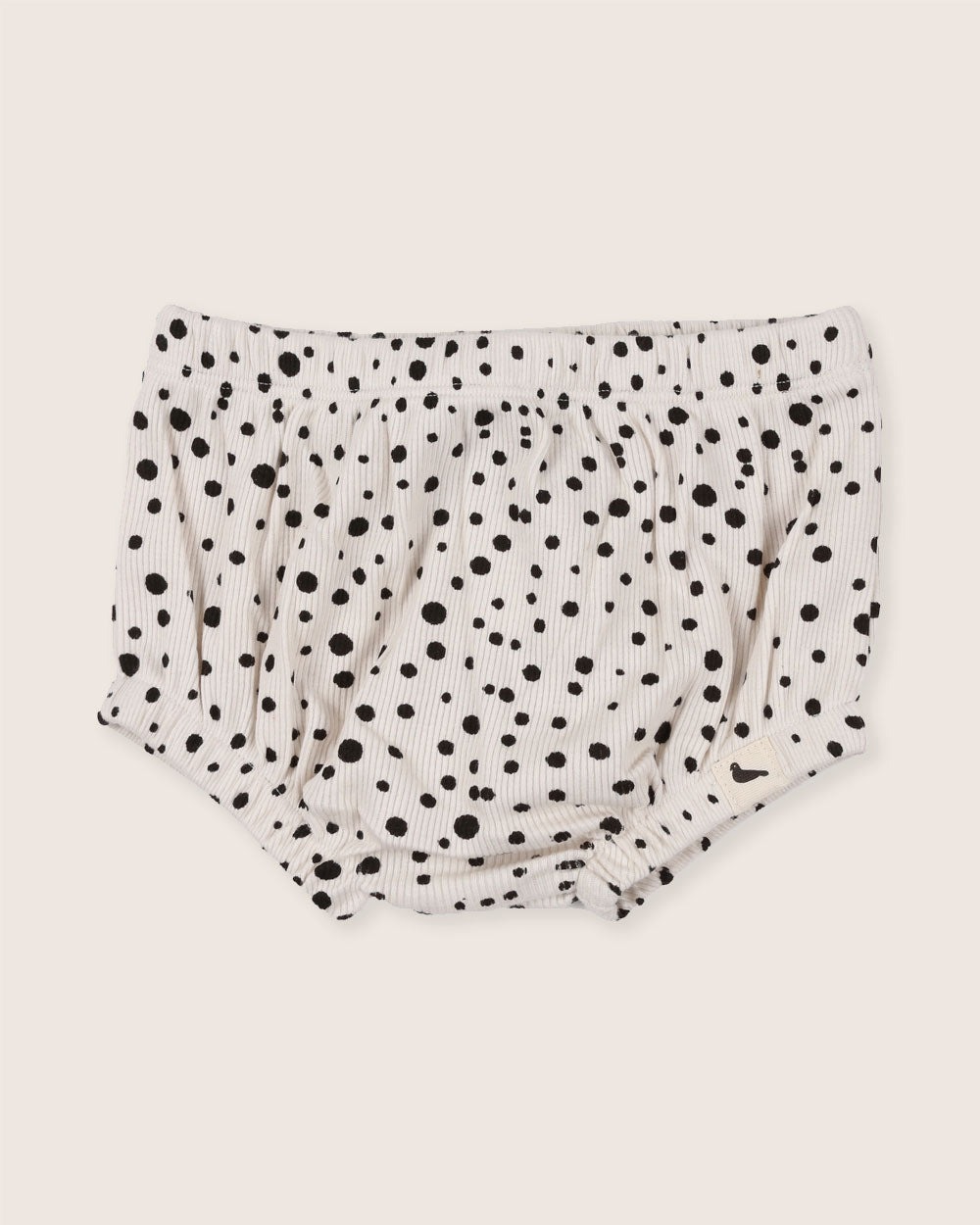 Cream Abstract Spot Print Bloomers - image 1